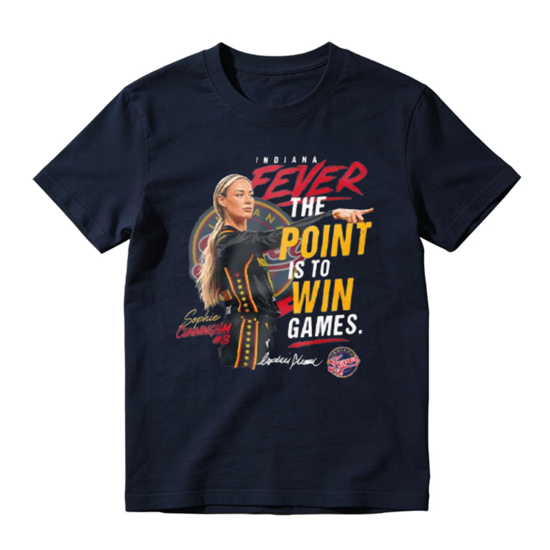 Indiana Fever The Point Is To Win Games Sophie Cunningham Unisex Classic T-shirt