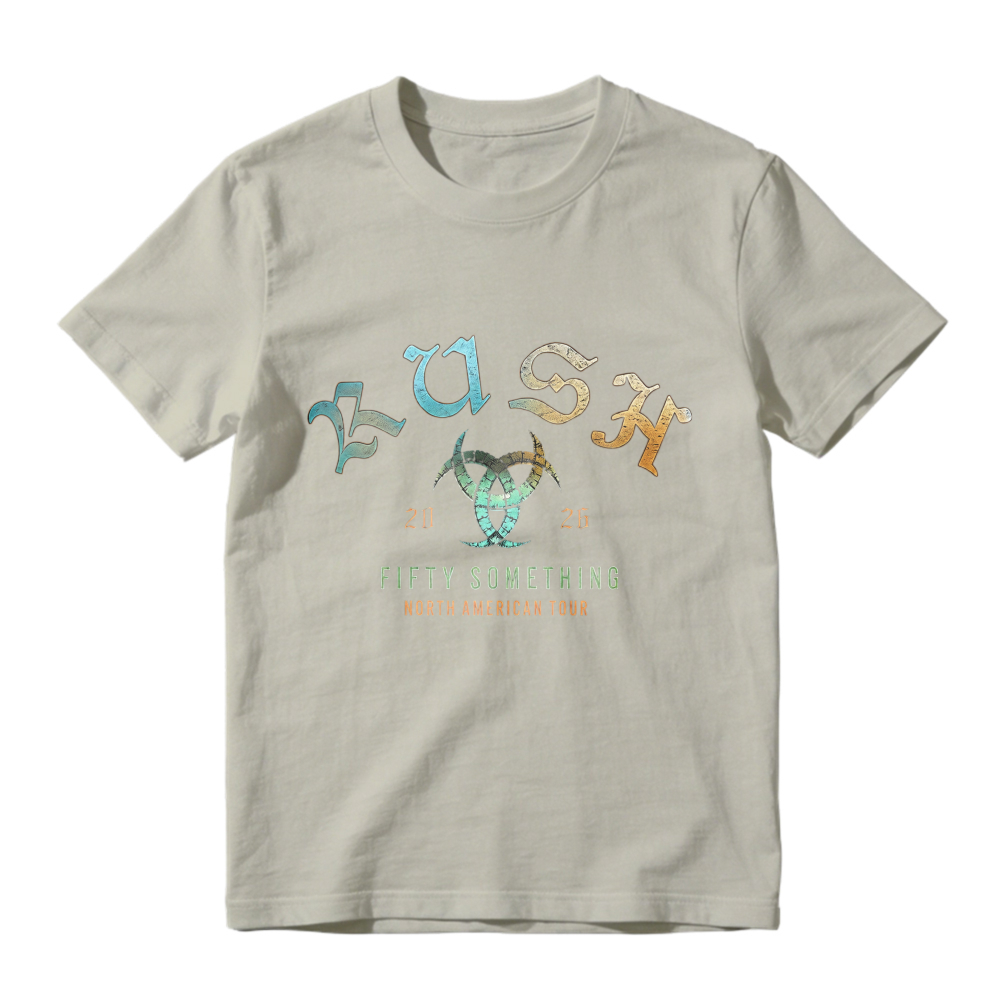 Rush Fifty Something North American Tour 2026 T-shirt