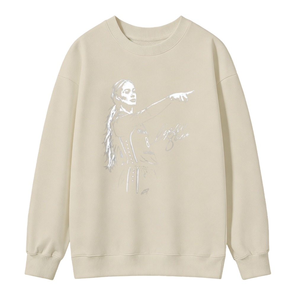Alexa Bliss Pointing Gesture Signature Graphic Sweatshirt