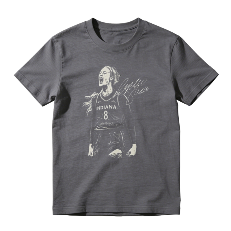 Indiana Basketball Player Number 8 Sketch Art Unisex Classic T-shirt