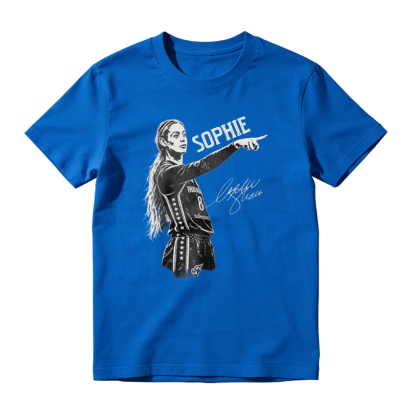 Sophie Cunningham Basketball Player Sketch Art Unisex Classic T-shirt