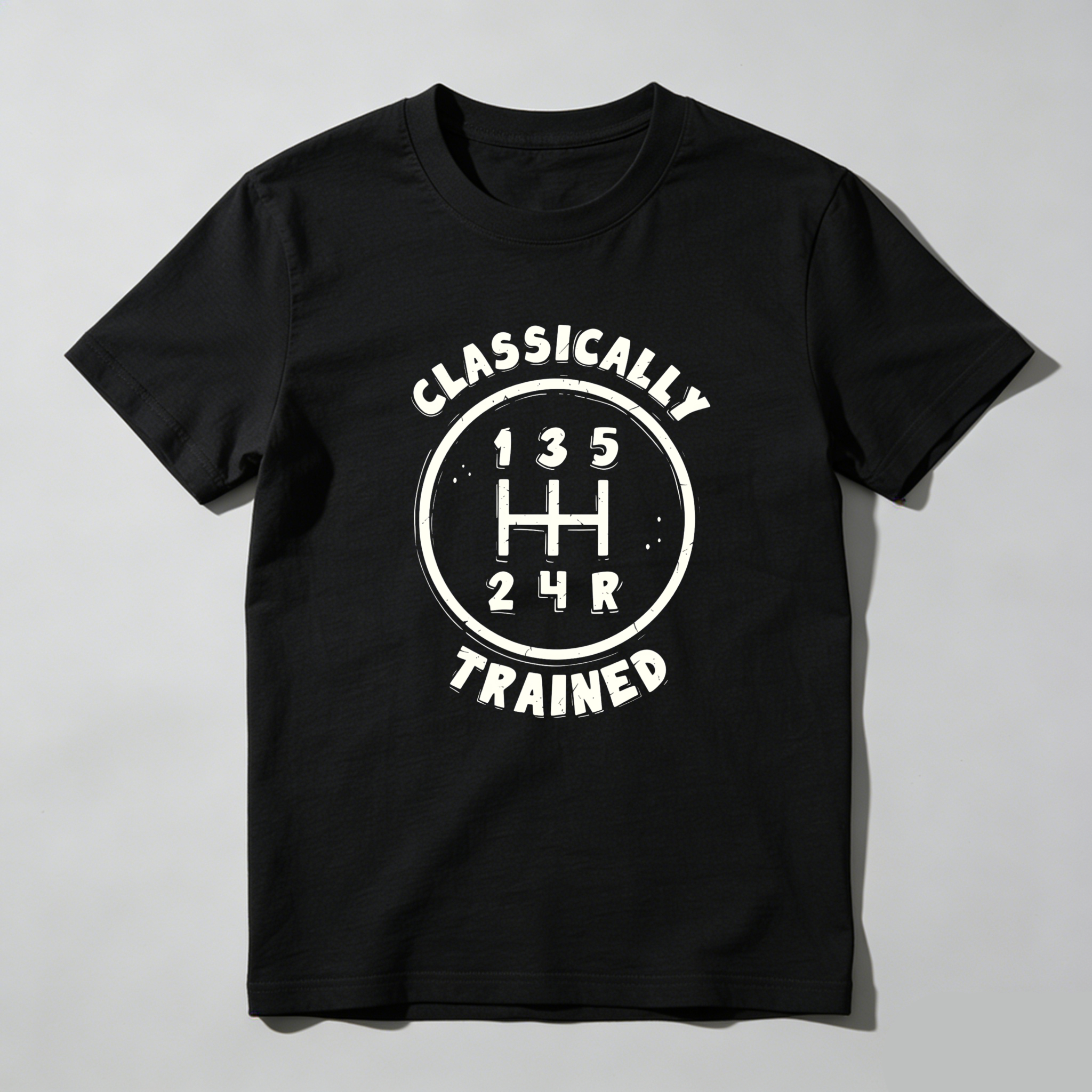 Dorawear Classically Trained Gear Shift Pattern T Shirt