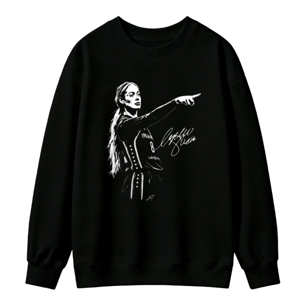Alexa Bliss Pointing Gesture Signature Graphic Sweatshirt