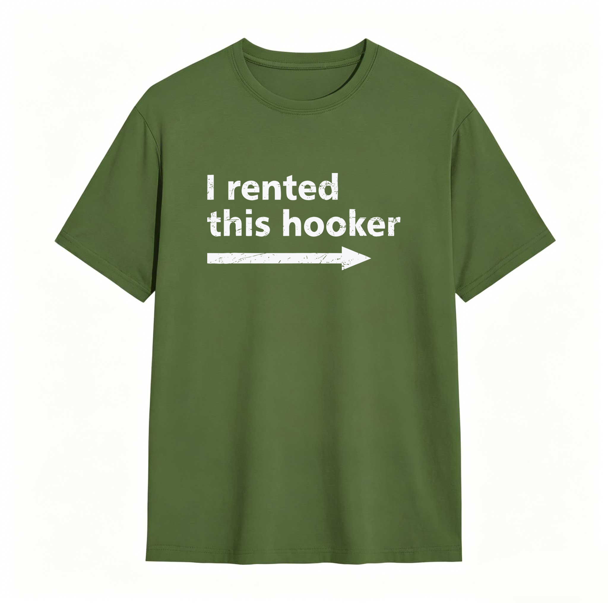 Dorawear™ I Rented This Hooker Arrow Design Unisex Classic T-shirt