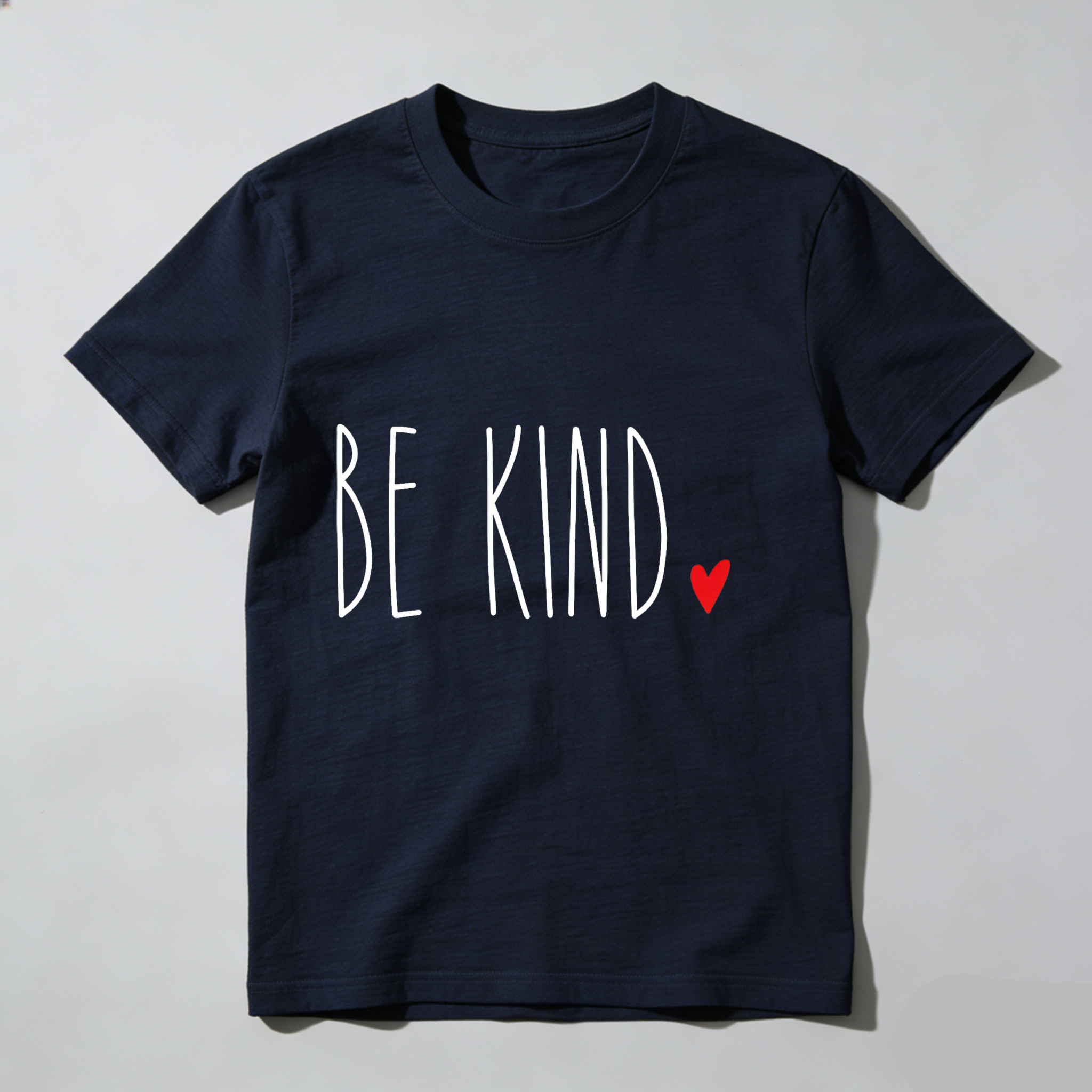 Dorawear™Be Kind With Red Heart Symbol T Shirt-Dorawear