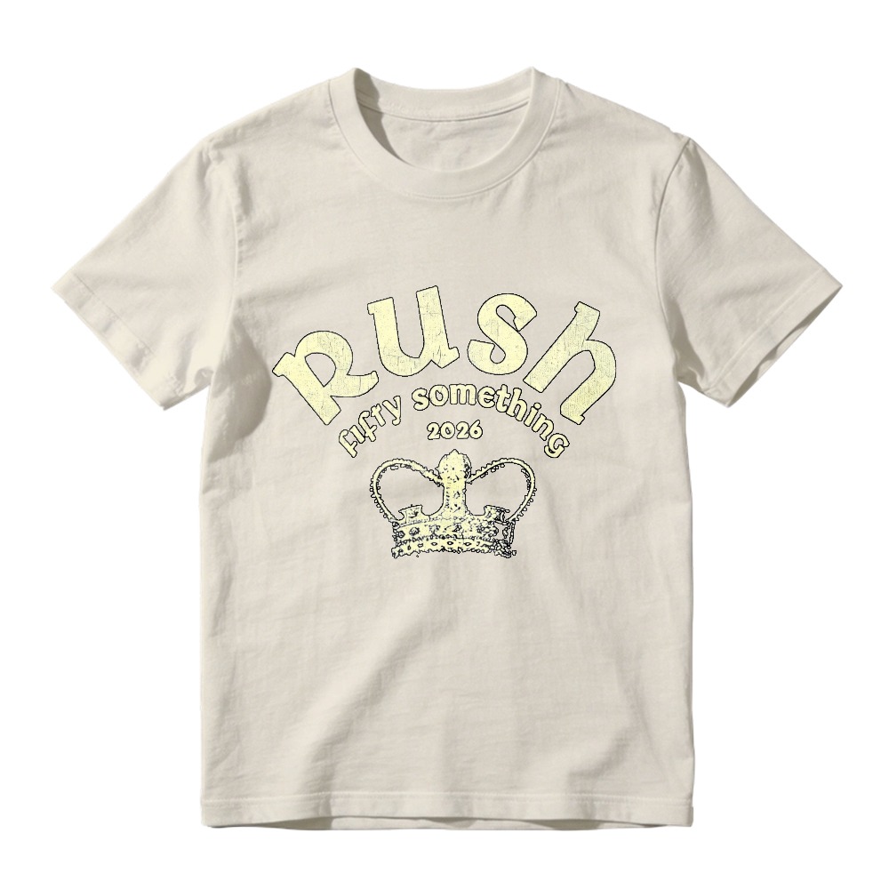 Rush Fifty Something 2026 Crown Graphic T-shirt