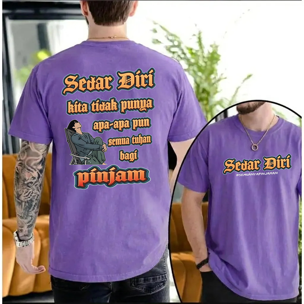 Sedar Diri Quote Graphic Tee