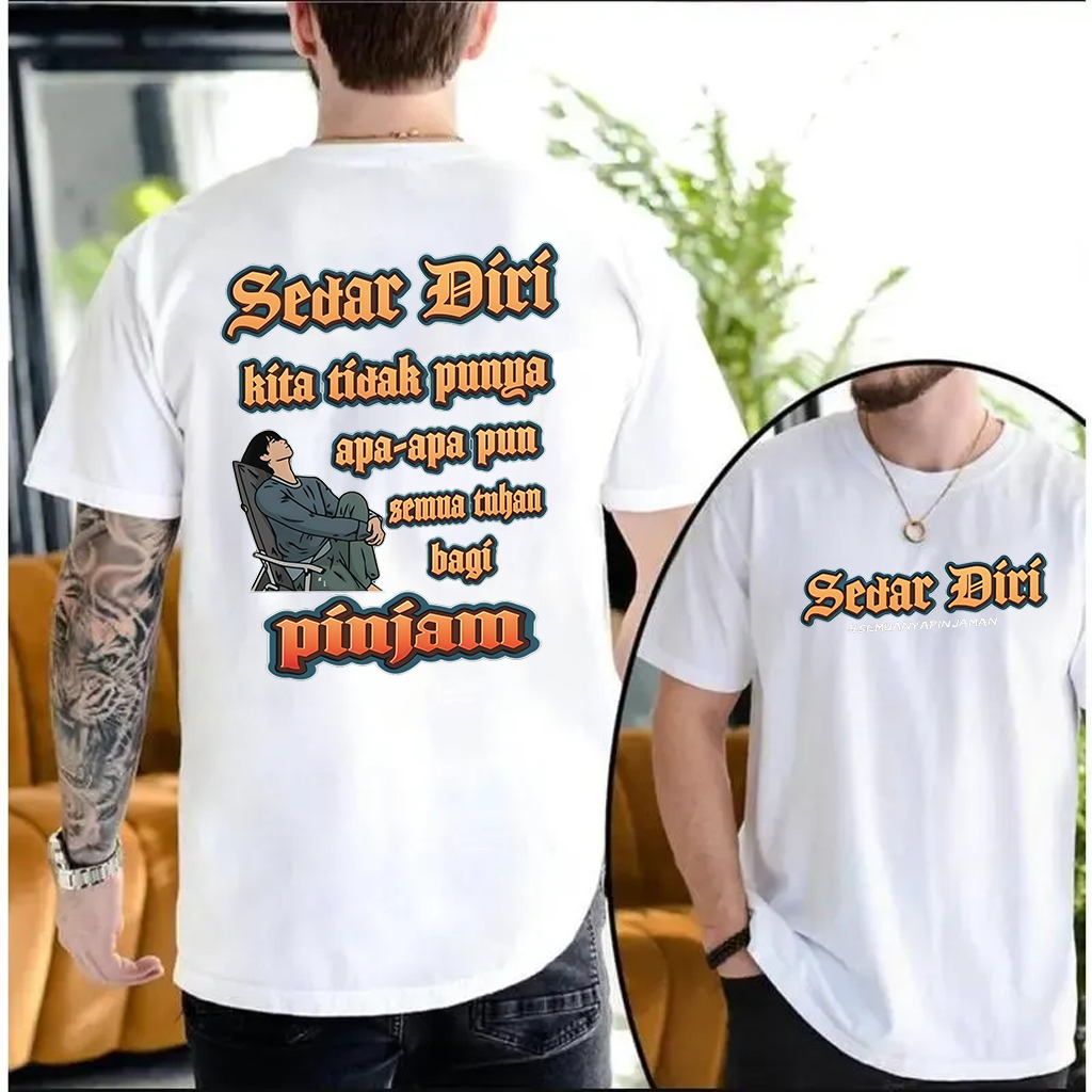 Sedar Diri Quote Graphic Tee
