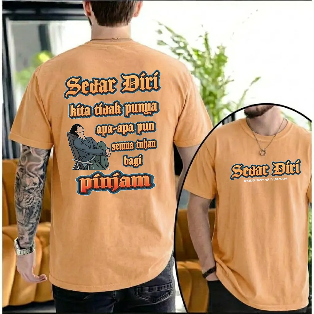 Sedar Diri Quote Graphic Tee