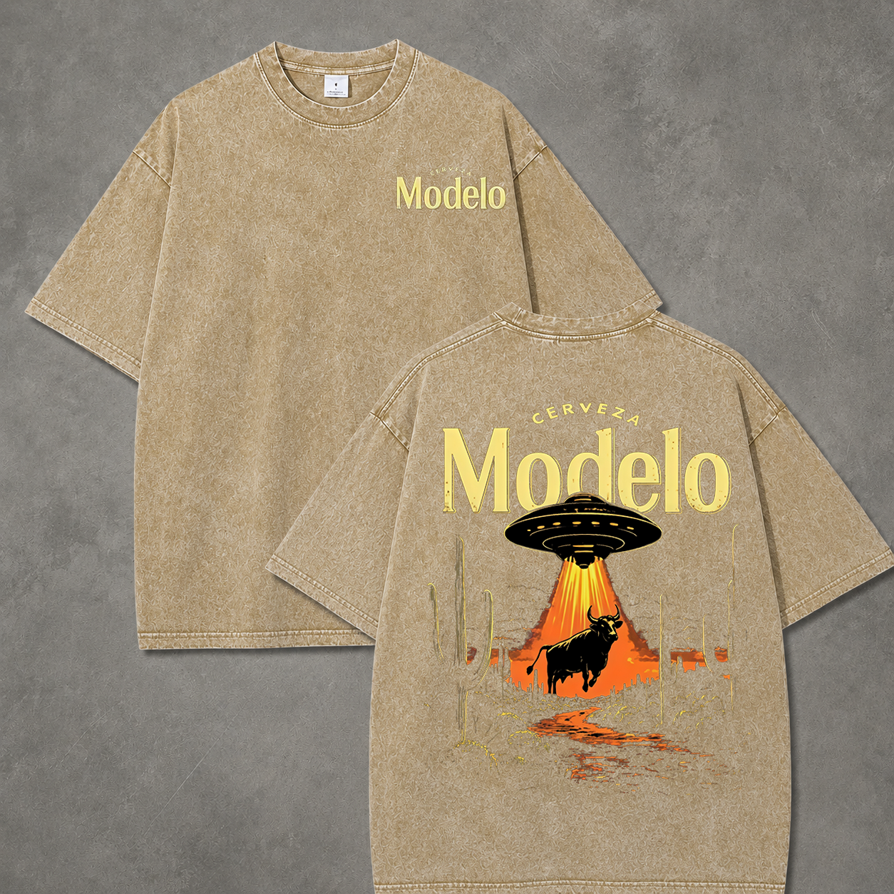 Desert Encounter Vintage Graphic Tee