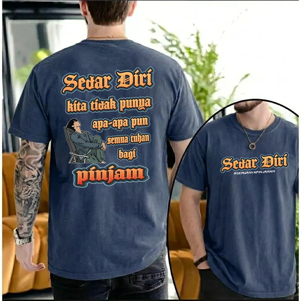 Sedar Diri Quote Graphic Tee