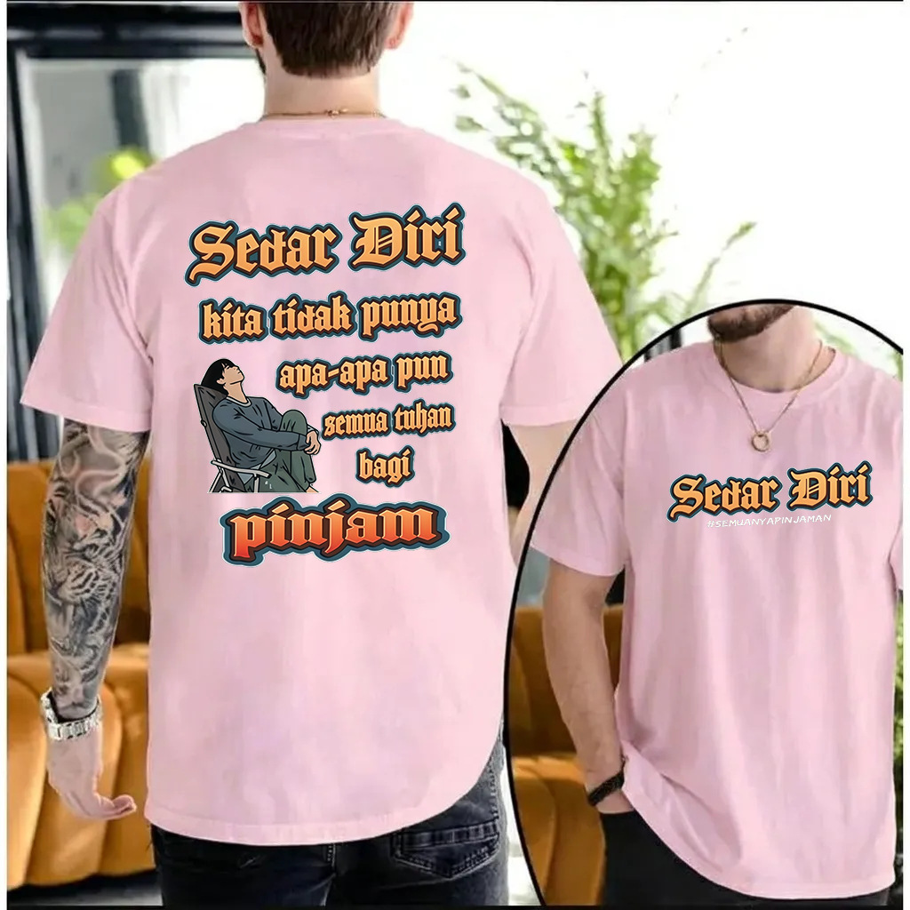 Sedar Diri Quote Graphic Tee