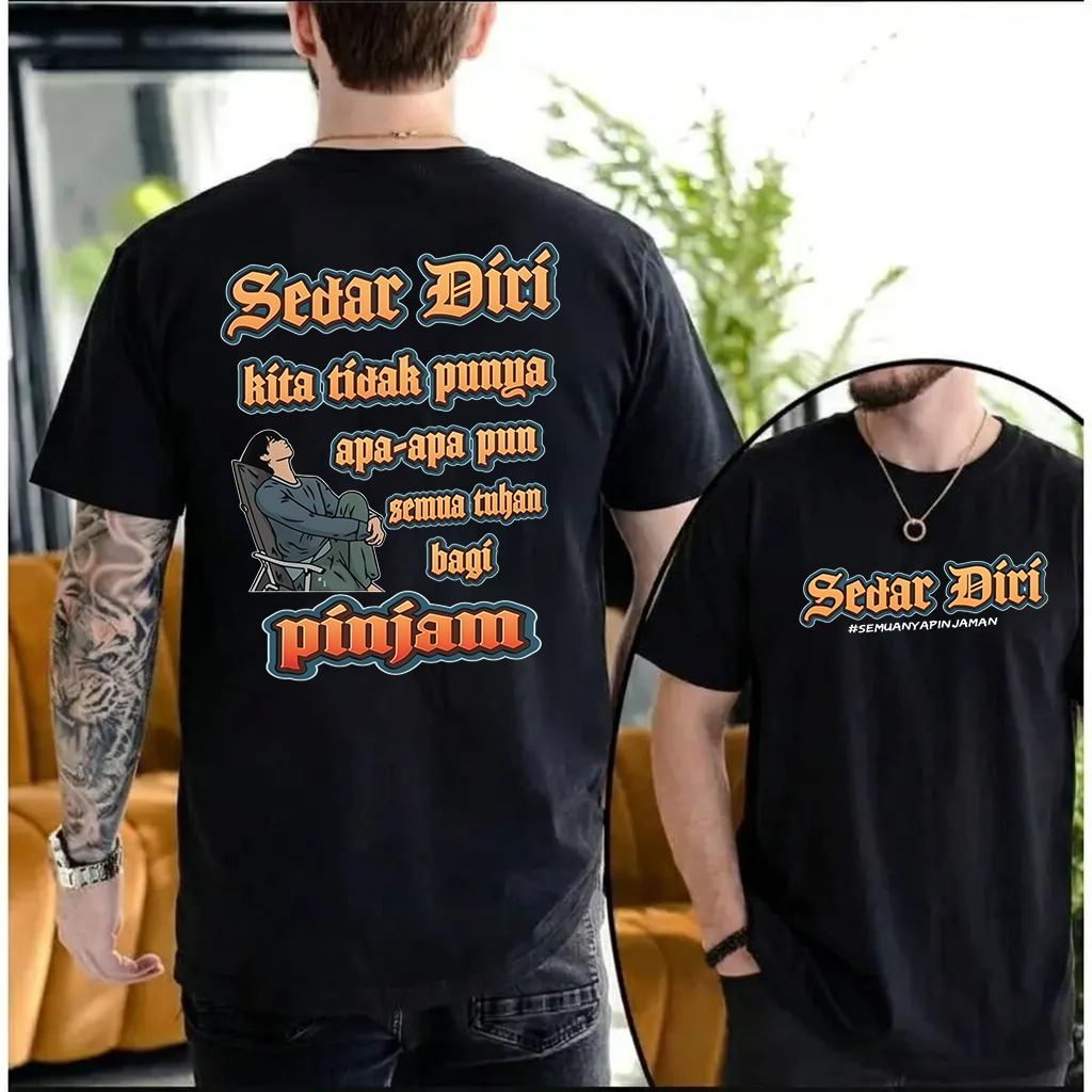 Sedar Diri Quote Graphic Tee