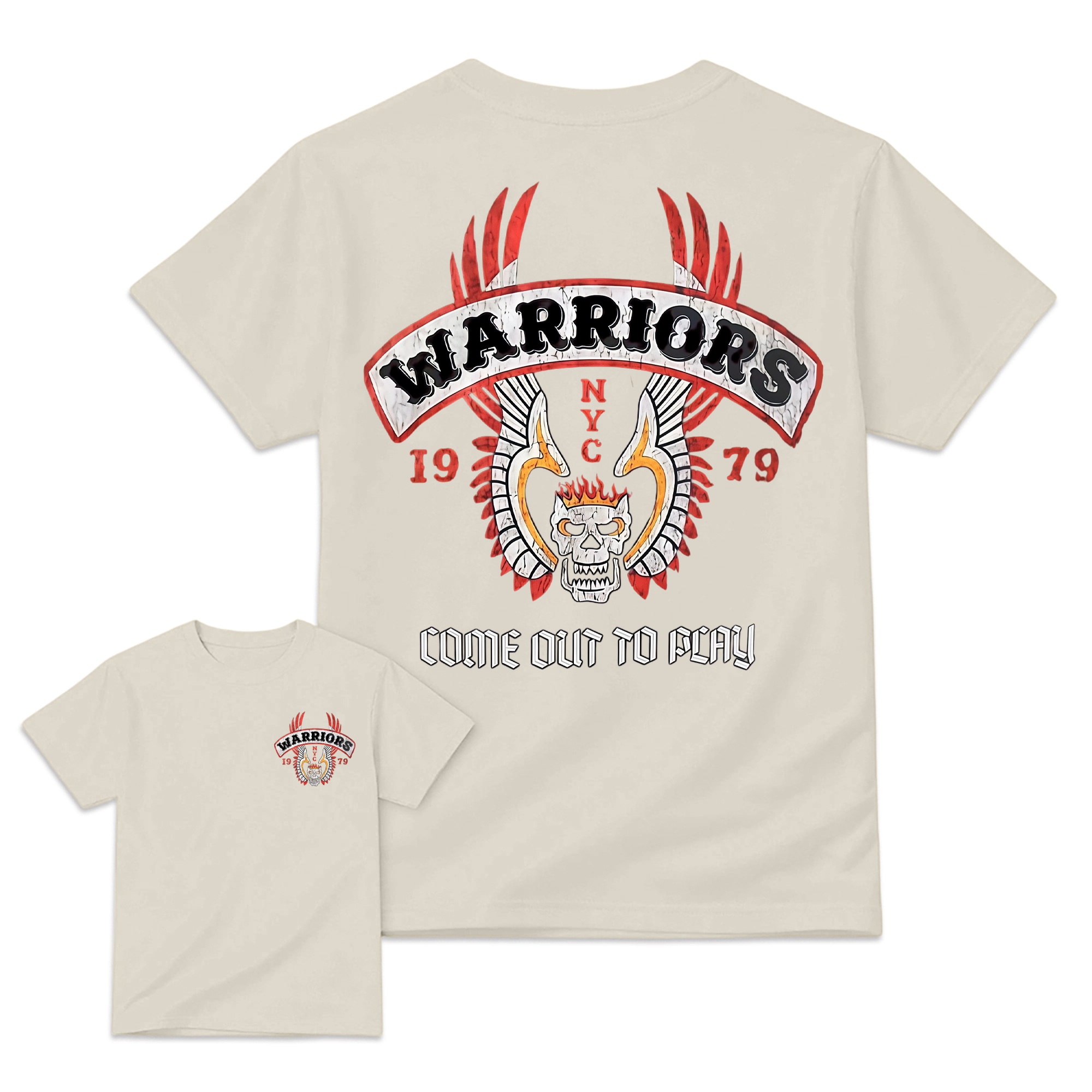 "Warriors" Come Out To Play NYC 1979 T-shirt