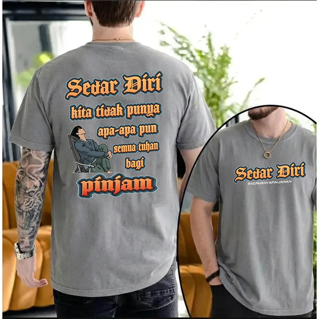 Sedar Diri Quote Graphic Tee