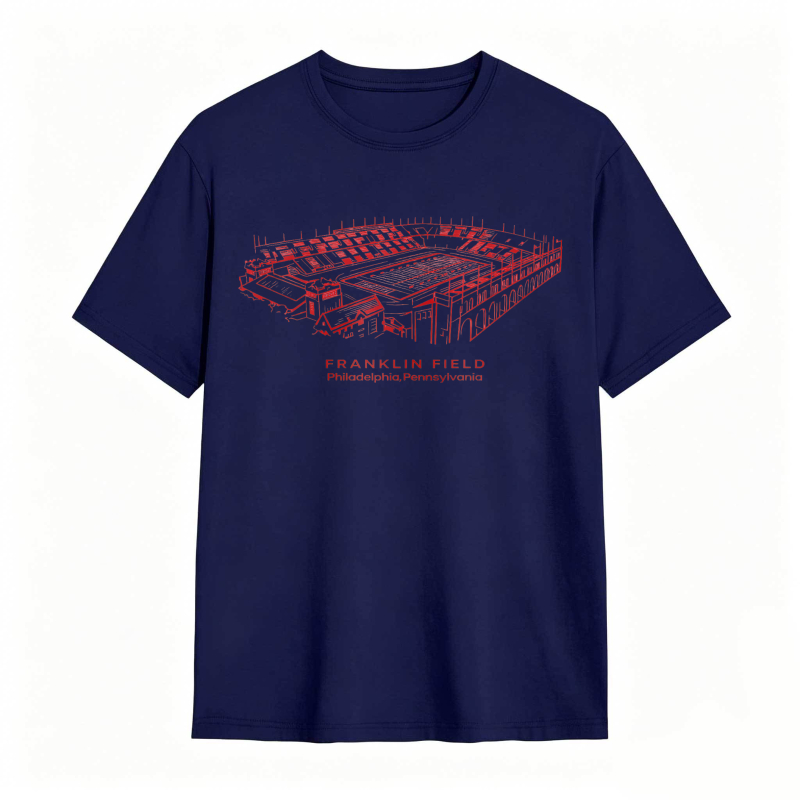 Franklin Field Stadium Philadelphia Pennsylvania T-shirt