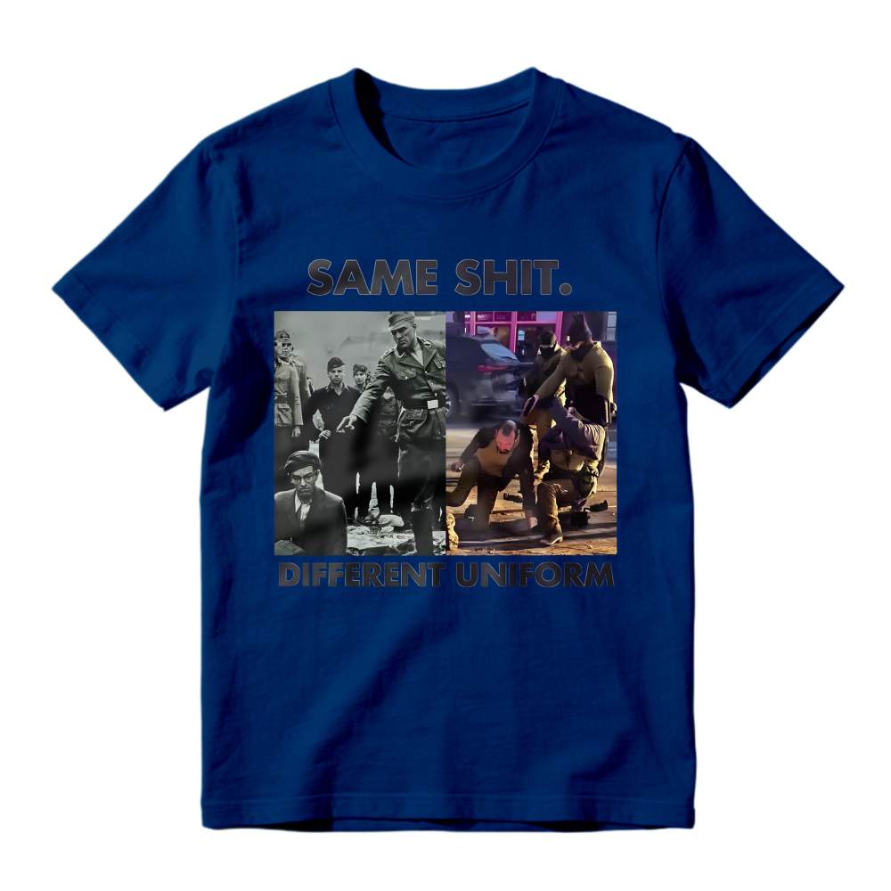 Same Shit Different Uniform Historical And Modern Soldiers Comparison Graphic Unisex Classic T-shirt