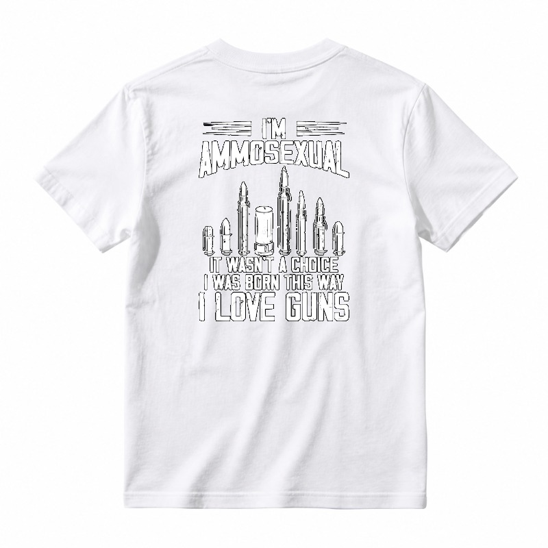 I Love Guns Ammunition Graphic Unisex Classic T-shirt