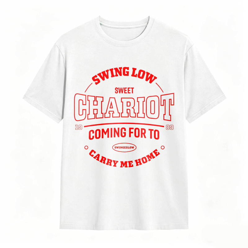 Swing Low Sweet Chariot Coming For To Carry Me Home Unisex Classic T-shirt