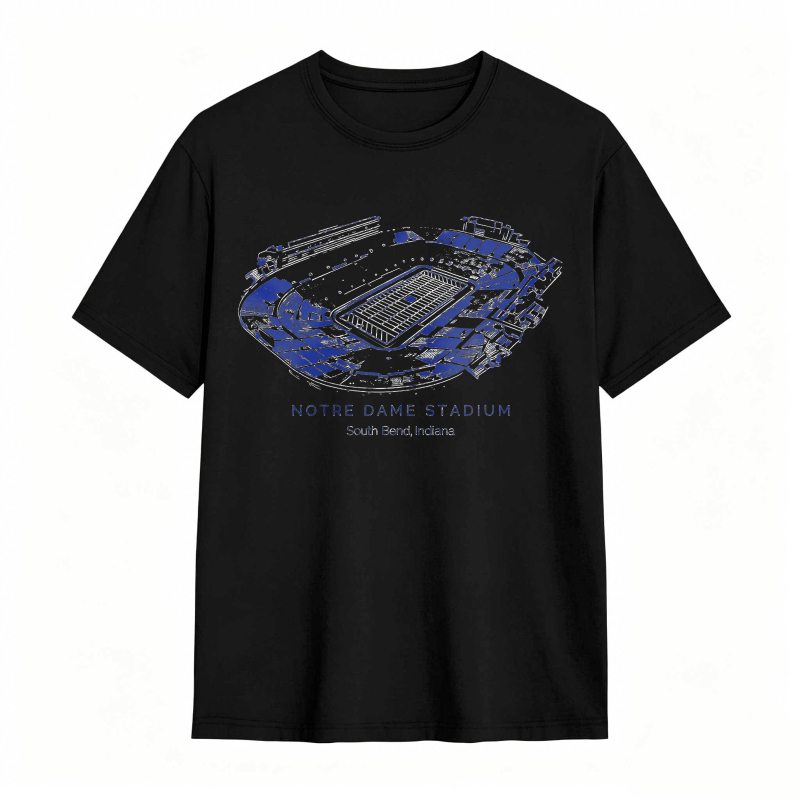 Notre Dame Stadium South Bend Indiana T-shirt