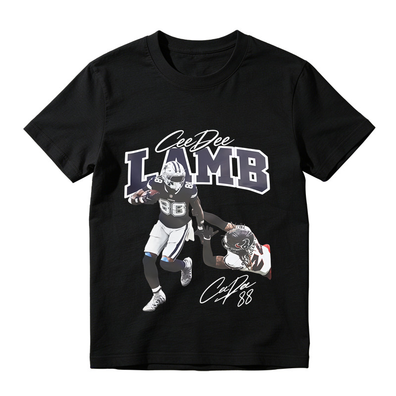 Ceedee Lamb Shirt, Vintage Sport Tee, Retro American Football Bootleg Gift