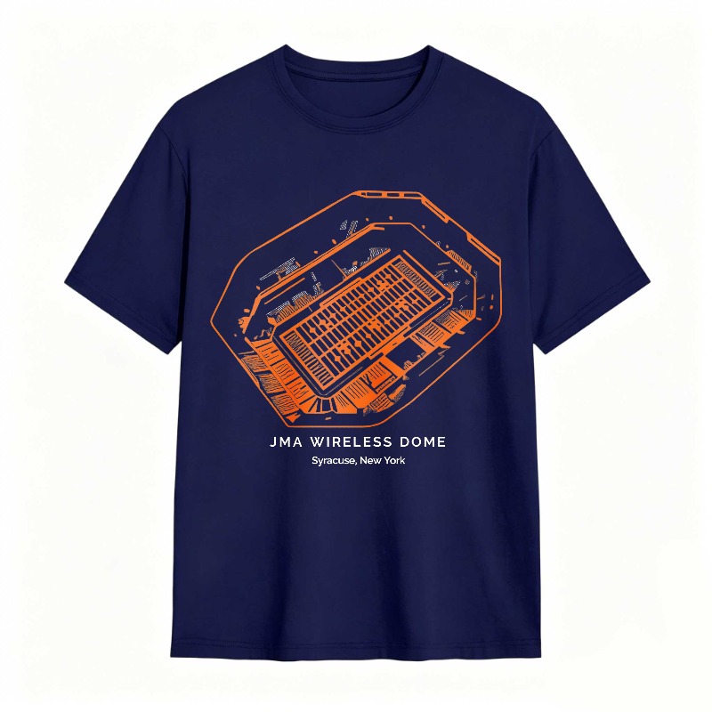 Jma Wireless Dome Syracuse New York Stadium Architecture T-shirt