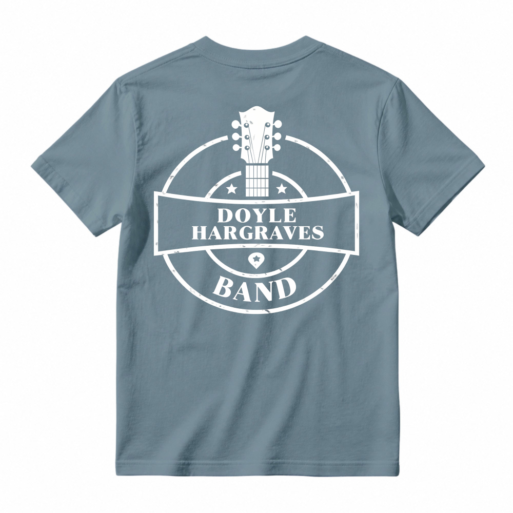 Doyle Hargraves Band Guitar Logo Graphic T-shirt