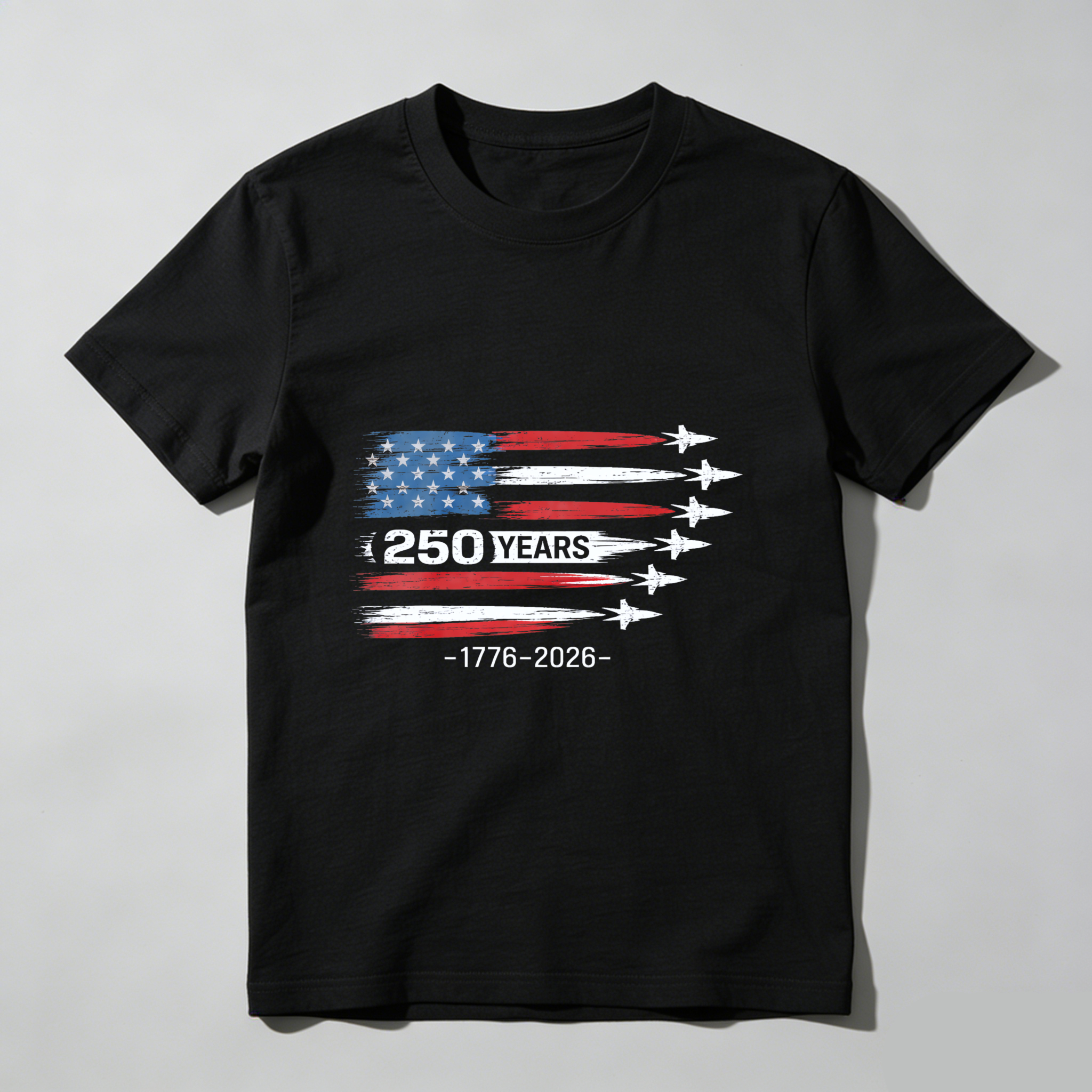 250 Years American Independence Anniversary Usa Flag 1776 2026 T Shirt