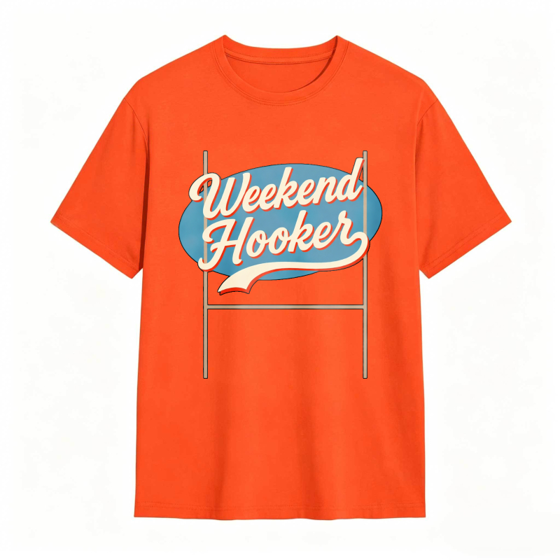 Weekend Hooker Sign Design Unisex Classic T-shirt