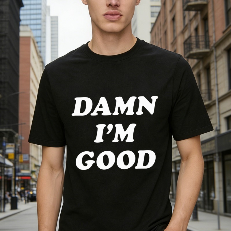 Damn Im Good Funny Quote Graphic T-shirt