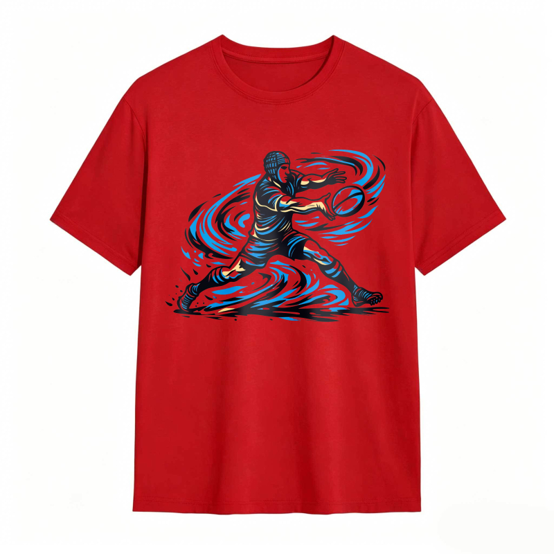 Water Elemental Warrior Design Unisex Classic T-shirt