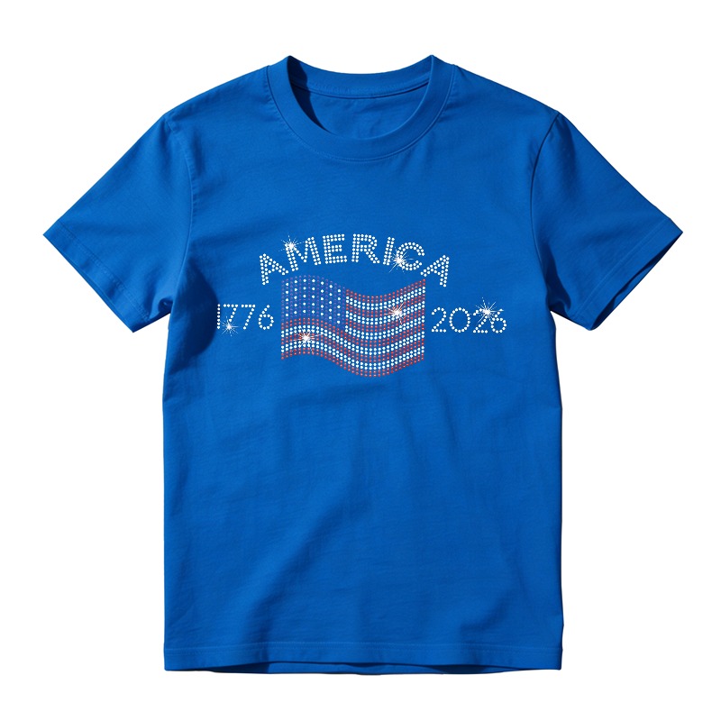 America Flag 1776 2026 Unisex Classic T-shirt
