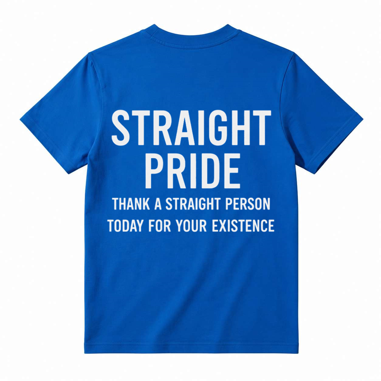 Straight Pride Thank A Straight Person Men’s T-Shirt