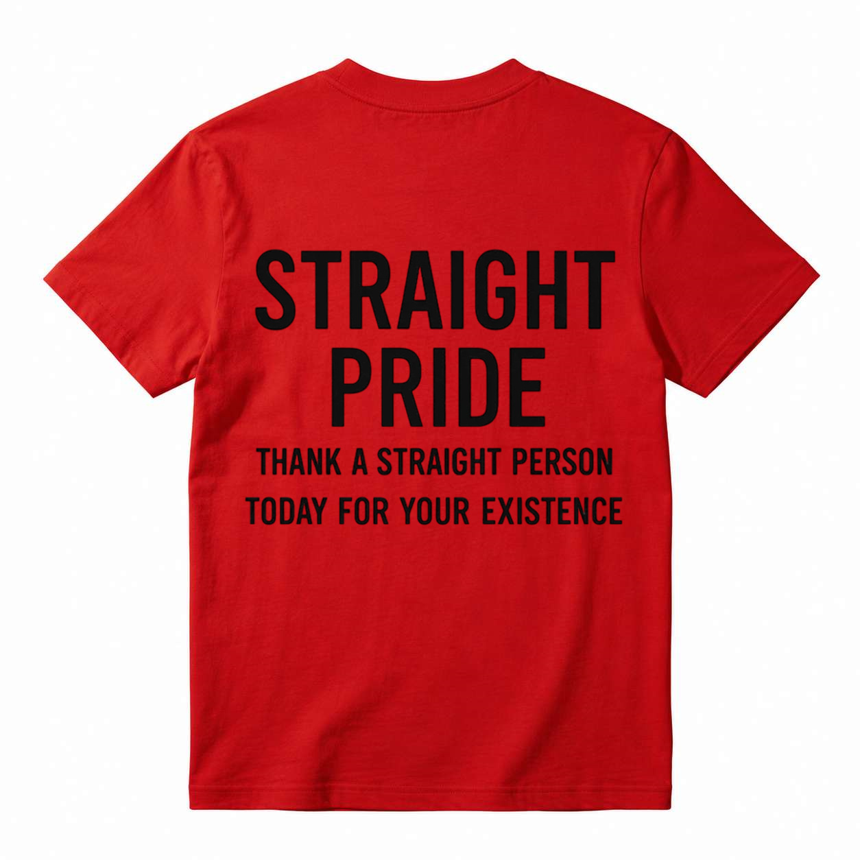 Straight Pride Thank A Straight Person Men’s T-Shirt