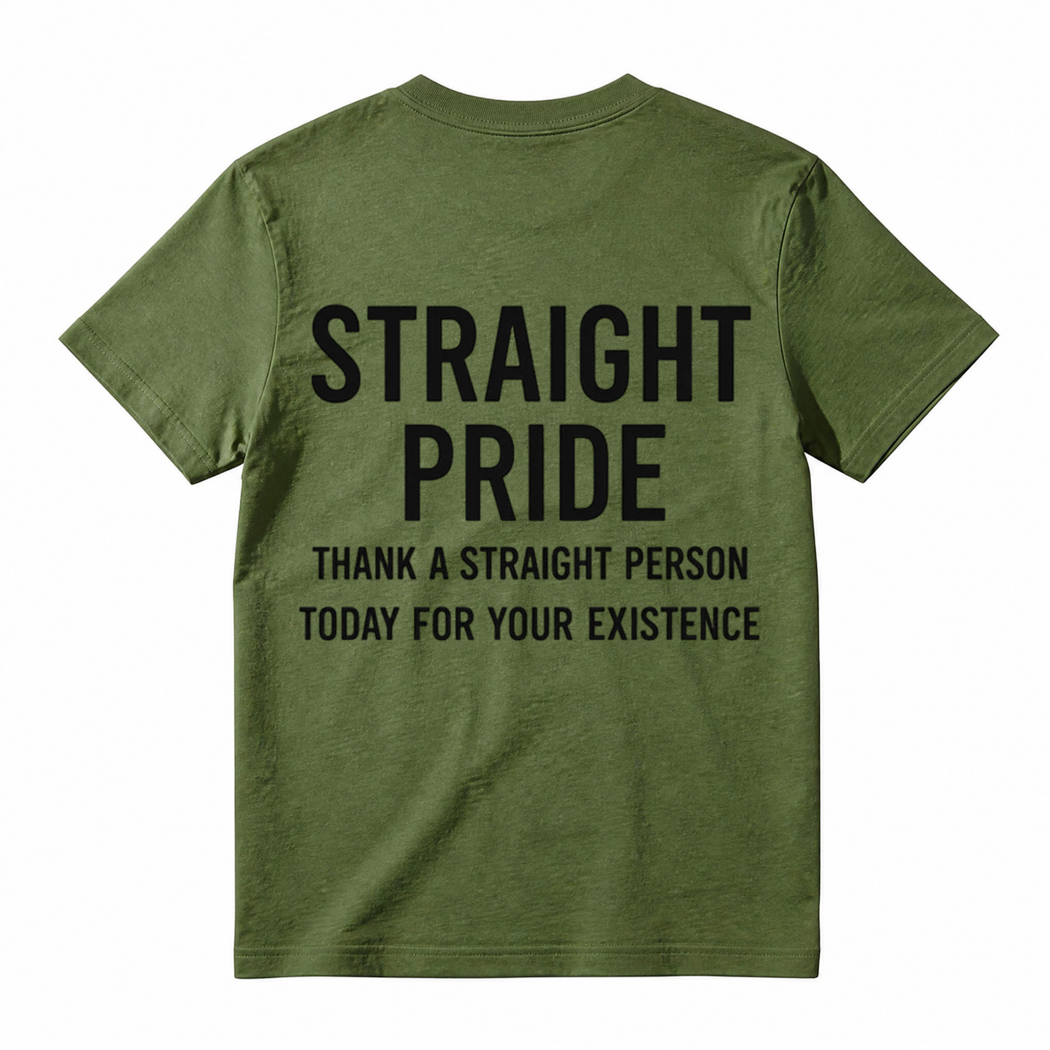 Straight Pride Thank A Straight Person Men’s T-Shirt