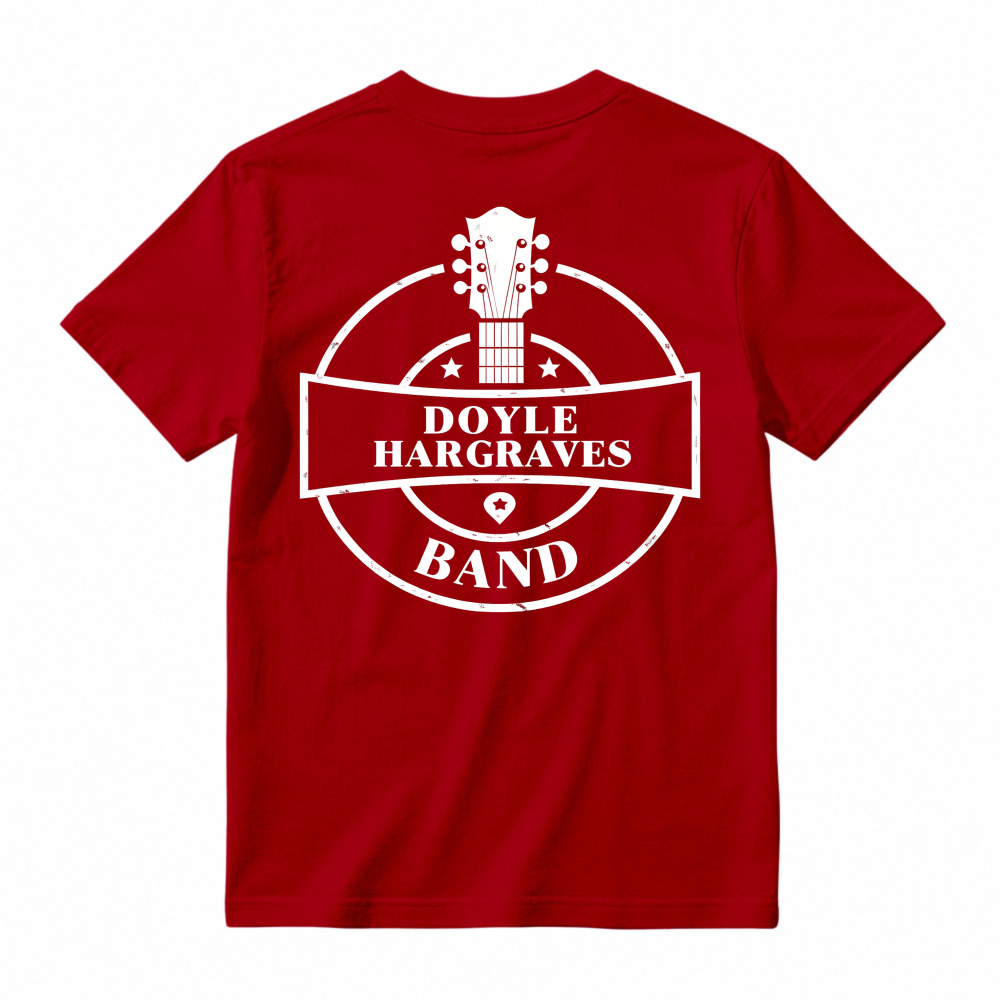 Doyle Hargraves Band Guitar Logo Graphic T-shirt