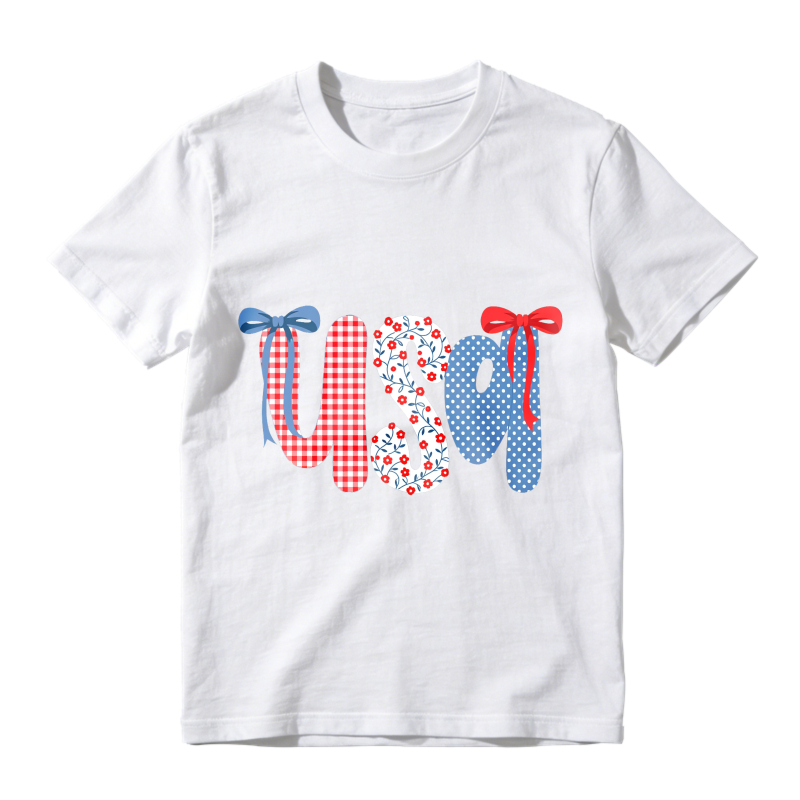 Usa Patriotic Pattern Classic T-shirt