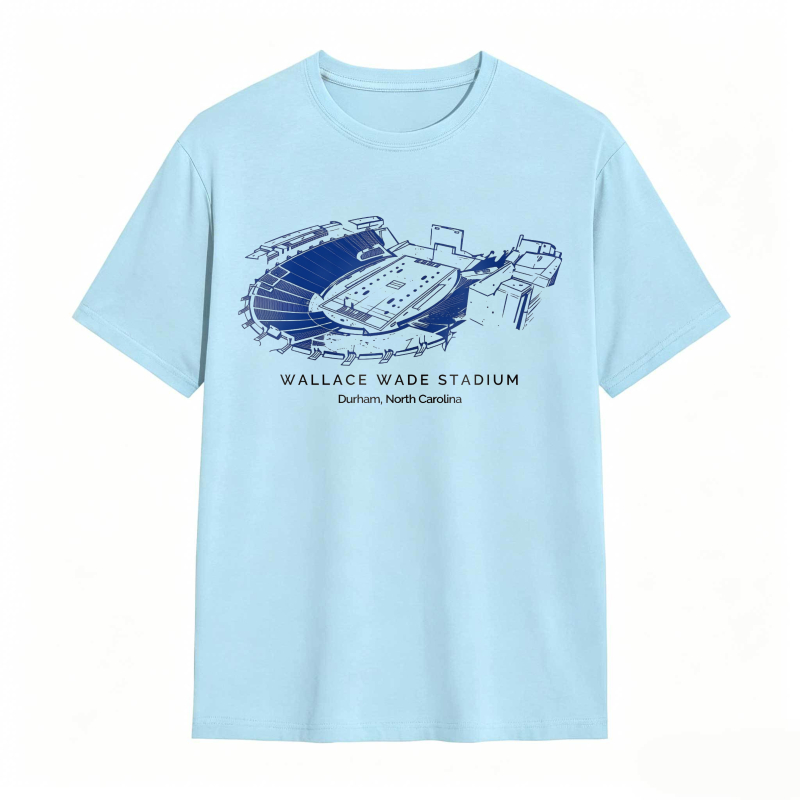 Wallace Wade Stadium Durham North Carolina T-shirt