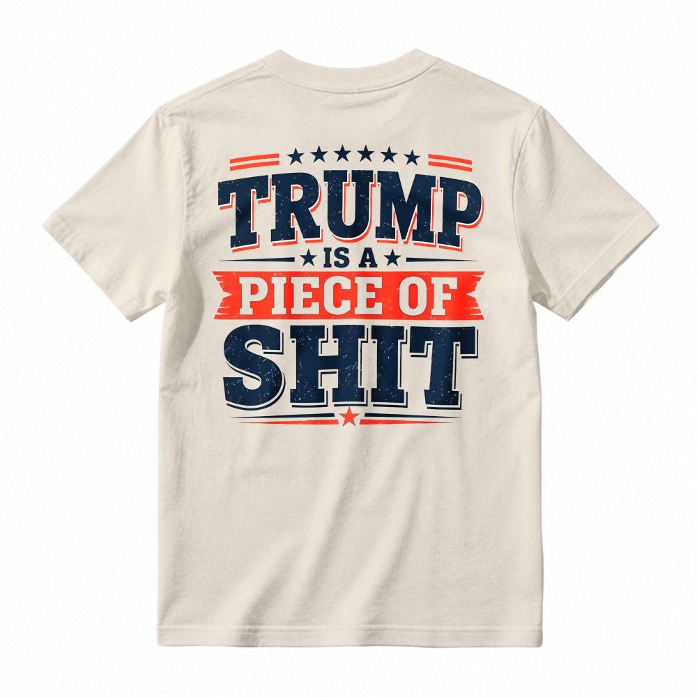 Retro Star Letter Graphic Casual Short Sleeve T-Shirt