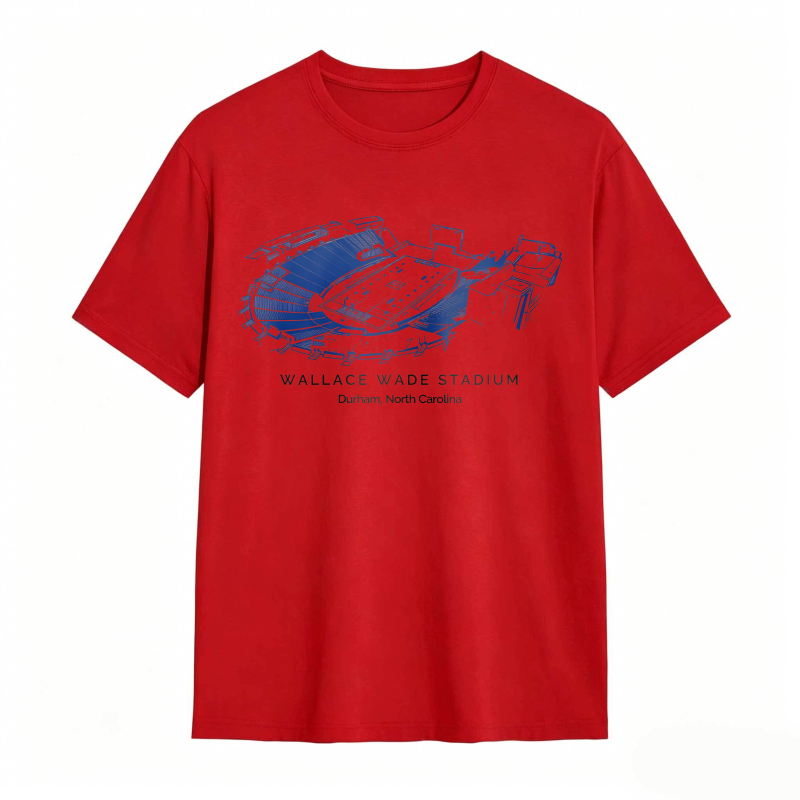 Wallace Wade Stadium Durham North Carolina T-shirt