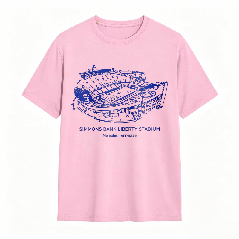 Simmons Bank Liberty Stadium Memphis Tennessee T-shirt