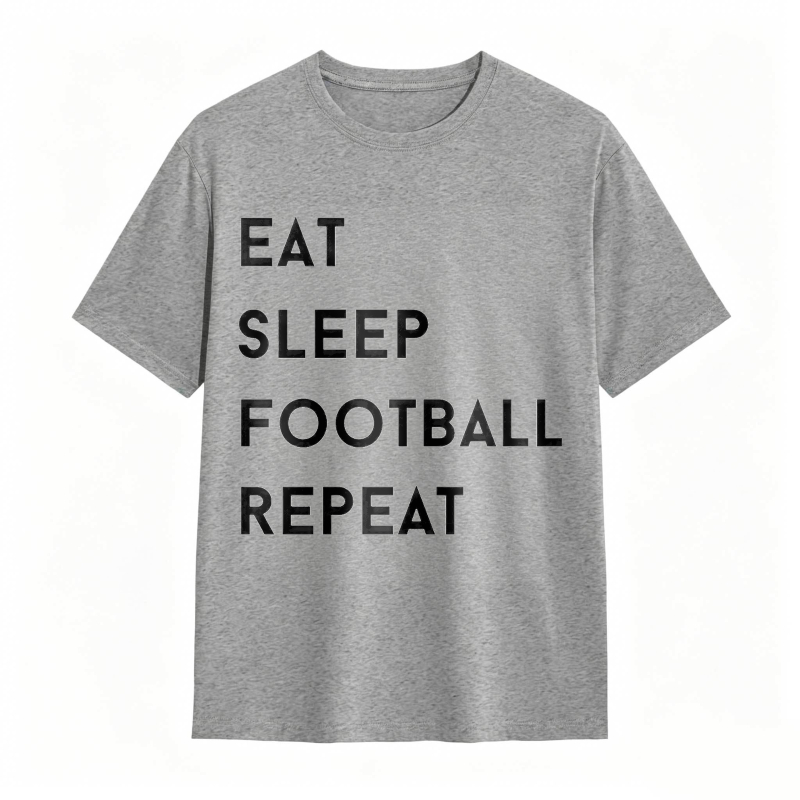 Eat Sleep Football Repeat Unisex Classic T-shirt