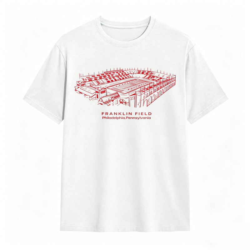 Franklin Field Stadium Philadelphia Pennsylvania T-shirt