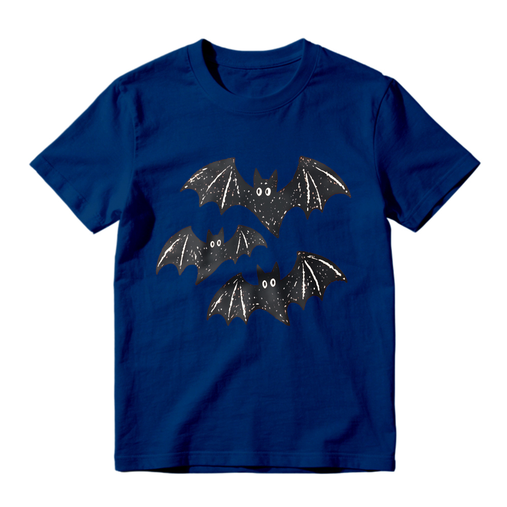 Starry Night Bat Silhouette Graphic Unisex Classic T-shirt