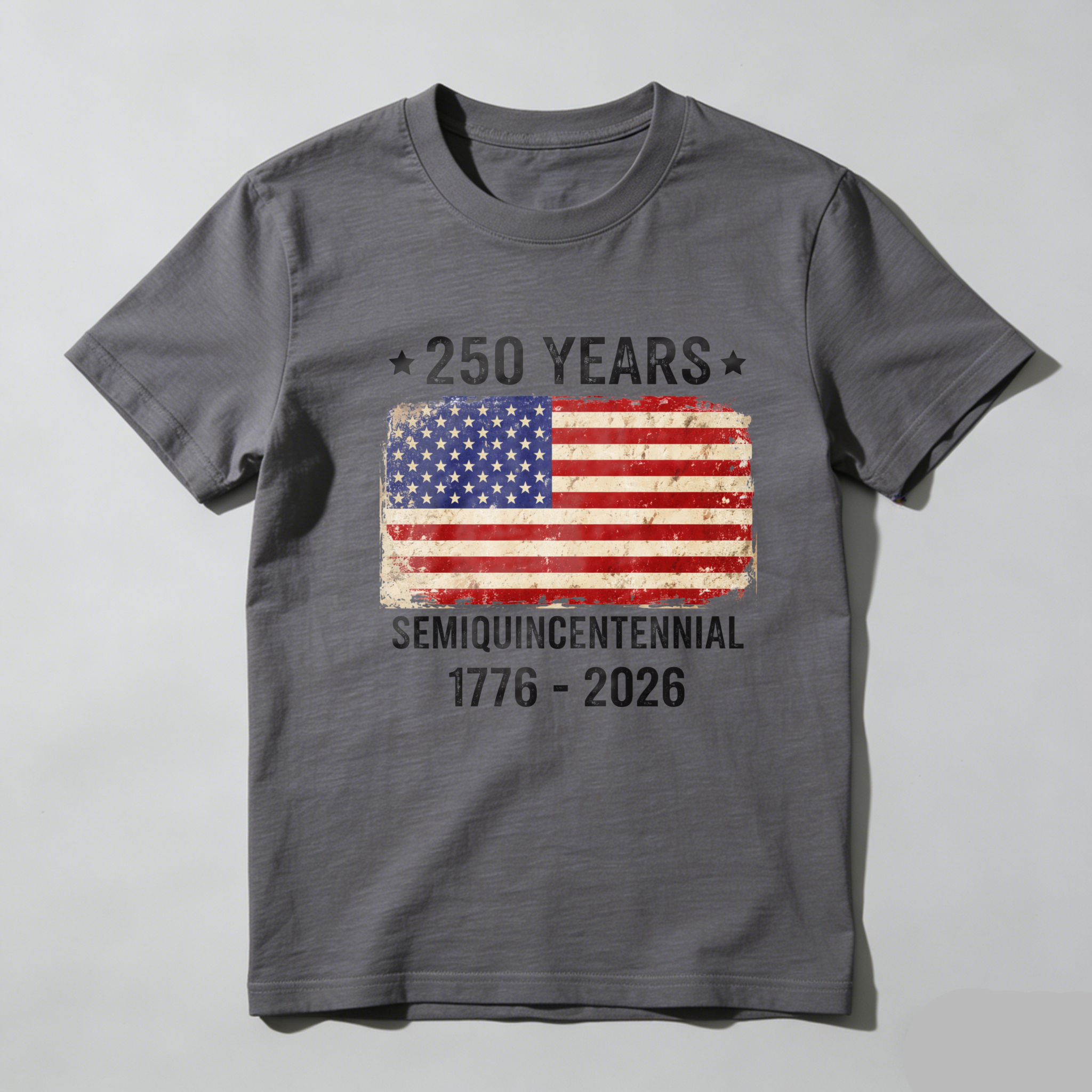 250 Years American Flag Semiquincentennial 1776 2026 Independence Day Celebration T-Shirt