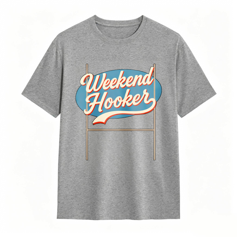 Weekend Hooker Sign Design Unisex Classic T-shirt