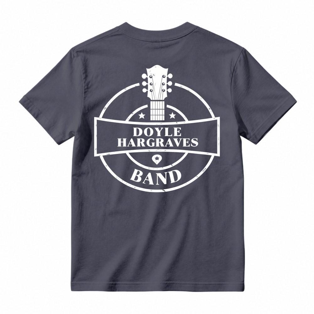 Doyle Hargraves Band Guitar Logo Graphic T-shirt