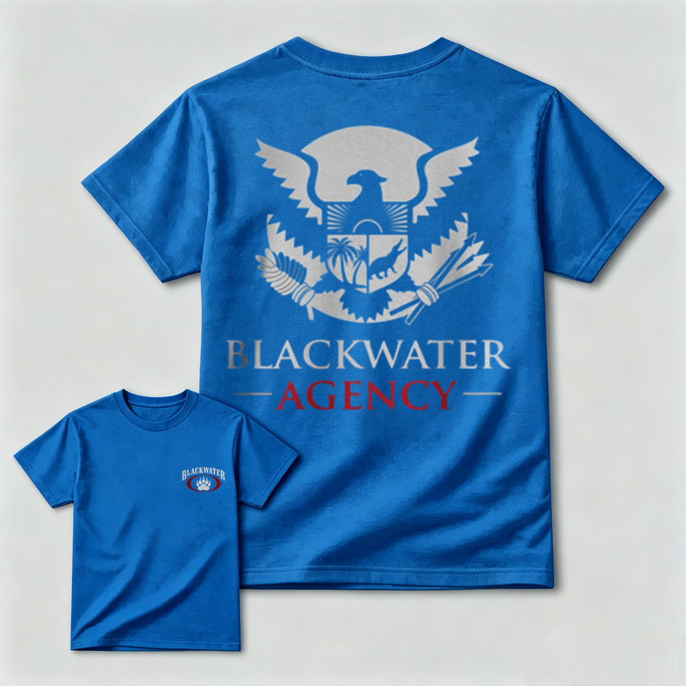 Blackwater Agency Eagle Crest Double Sided Tee