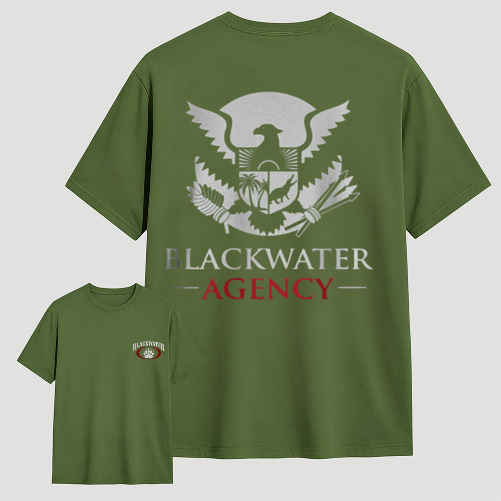 Blackwater Agency Eagle Crest Double Sided Tee