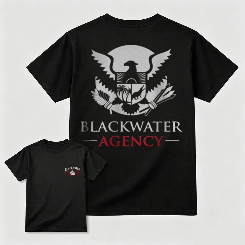Blackwater Agency Eagle Crest Double Sided Tee
